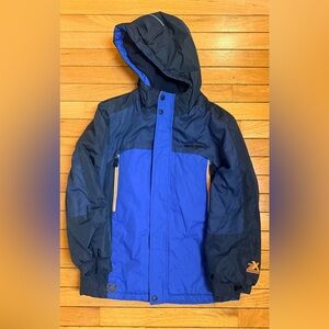 ZeroXposur BOYS insulated winter jacket, double zipper, size Medium (10/12).
